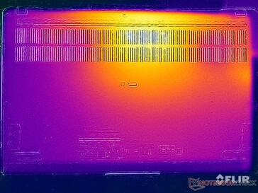 Испытание на прочность при воздействии поверхностных температур (нижняя сторона)