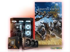 В течение ограниченного времени Monster Hunter Wilds можно получить бесплатно при покупке соответствующего процессора AMD Ryzen, графического процессора Radeon и ноутбуков. (Источник изображения: AMD)