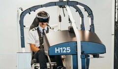 Loft Dynamics H125 стал первым в истории VR-симулятором полета, получившим квалификацию FAA для использования в обучении и сертификации пилотов вертолетов. (Источник изображения: Loft Dynamics)