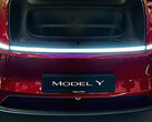 Переднюю световую полосу Модели Y можно отключить (Источник изображения: daltybrewer/X)