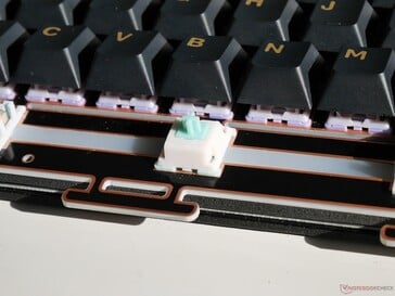 Силиконовые вставки Tide 75 space bar