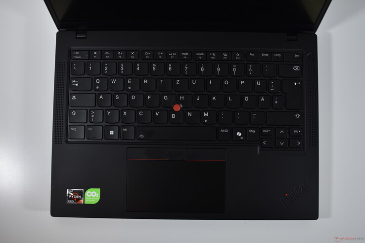 Lenovo ThinkPad P14s Gen 5 AMD: клавиатура