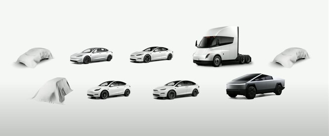 Tesla анонсирует три новых EV, включая Robovan, о котором давно ходят слухи. (Источник: Tesla via YouTube)