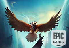 Теперь Falconeer можно бесплатно загрузить в Epic Games Store и хранить неограниченное время. (Источник изображения: Tomas Sala / Epic Games Store - отредактировано)