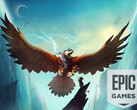 Теперь Falconeer можно бесплатно загрузить в Epic Games Store и хранить неограниченное время. (Источник изображения: Tomas Sala / Epic Games Store - отредактировано)