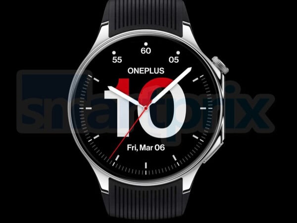 Рендер OnePlus Watch 3 создан на основе прототипа. (Источник изображения: Smartprix)