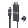 Кабель Anker Nano USB-C to HDMI Cable с входным портом 140 Вт. (Источник изображения: Anker)