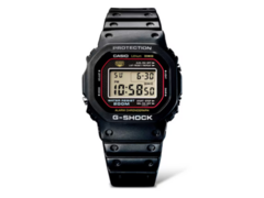 Часы Casio G-Shock DW-5000R-1AJF имеют схожий дизайн с оригинальной моделью DW-5000C (вверху). (Источник изображения: Casio)