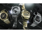 Слева направо: Casio GM-2100YMG-9AJF, GM-2100YM-8AJF, GM-5600YMG-9JF и GM-5600YM-8JF. (Источник изображения: Casio Japan)