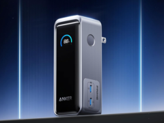 Новый Anker Prime Power Bank удваивается как настенное зарядное устройство. (Источник изображения: Anker)