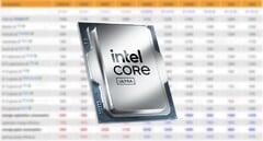 Intel Core Ultra 9 285K занимает первое место в серии процессоров Arrow Lake. (Источник изображения: Intel, 3DCenter, отредактировано)