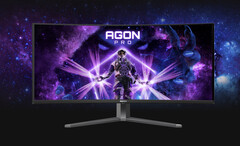 Agon Pro AG346UCD - один из нескольких игровых мониторов с разрешением 1440p, 175 Гц и 34-дюймовым QD-OLED экраном. (Источник изображения: AOC)