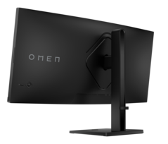 Дизайн задней панели HP Omen 34c G2