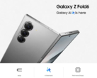 Samsung Galaxy Z Fold 6 будет представлен 10 июля (изображение Evan Blass)