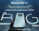 Poco M7 станет вторым устройством в этой серии после Poco M7 Pro 5G. (Источник изображения: Xiaomi)