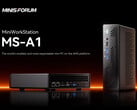 Новый Minisforum MS-A1 поставляется с обновленным CPU, но пониженным GPU. (Источник изображения: Minisforum)