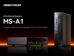 Новый Minisforum MS-A1 поставляется с обновленным CPU, но пониженным GPU. (Источник изображения: Minisforum)