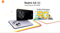 Redmi A4 5G поступит в продажу 20 ноября в Индии (Источник изображения : Xiaomi)