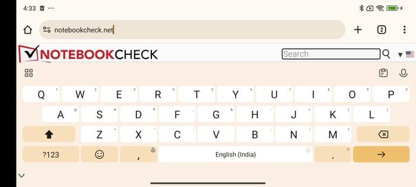 Клавиатура Xiaomi по умолчанию Emoji