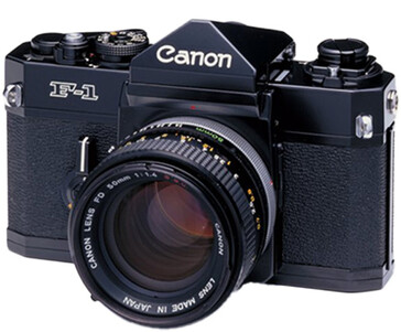 Canon F-1 - еще один потенциальный источник вдохновения для создания ретро-беззеркалки Canon. (Источник изображения: Canon)