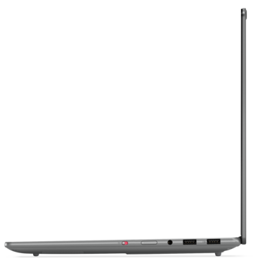 Lenovo Yoga Pro 7i Aura Edition: Ports, Right. (Image Source: Lenovo)