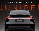 Концепт Model Y Juniper с задней световой полосой (Источник изображения: DominicBRNKMN/X)