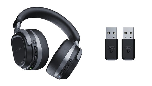 Turtle Beach Stealth 700 (Gen 3) поставляется с двумя беспроводными USB-передатчиками. (Источник изображения: Turtle Beach - отредактировано)