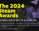 Объявлены результаты конкурса The 2024 Steam Awards (источник изображения: Valve)