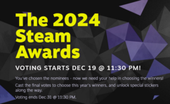 Объявлены результаты конкурса The 2024 Steam Awards (источник изображения: Valve)