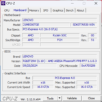 Материнская плата CPU-Z