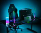 Razer's Aether Standing Light Bars работают через один кабель питания USB-C. (Источник изображения: Razer)