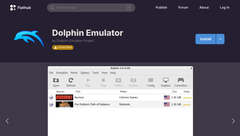 Сборка сообщества эмулятора Dolphin (Источник изображения: Flathub)