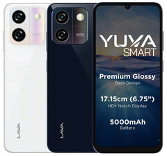 Lava Yuva Smart оснащен 6,75-дюймовым ЖК-дисплеем с разрешением HD+ (Источник изображения: Lava)