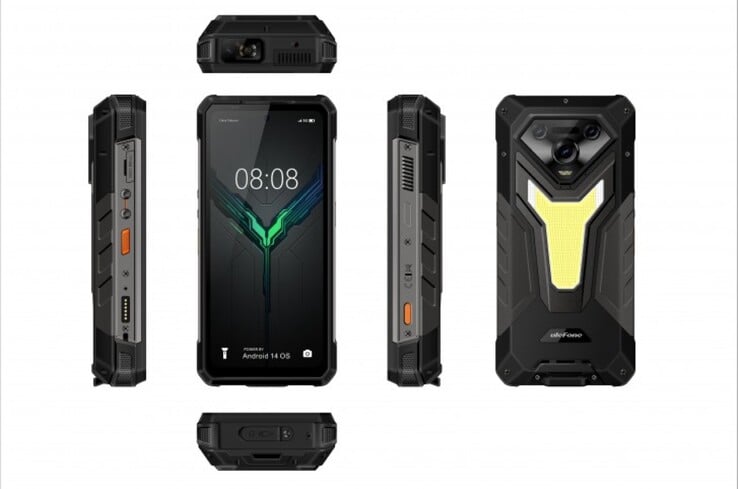 Ulefone Armor 34 Pro имеет встроенный проектор (Источник изображения: Ulefone)