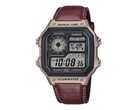 Часы Casio AE-1200WHL-5AV с кожаным ремешком. (Источник изображения: Casio)