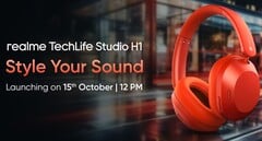 Techlife Studio H1 в малиновом цвете Beats (Источник изображения: Realme)