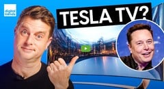 Телевизор Tesla (Источник изображения: Digital Trends)