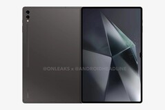 Samsung Galaxy Tab S10 Ultra render 3 (источник изображения: @Onleaks x @AndroidHeadline)