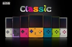 Retroid Pocket Classic по дизайну напоминает Game Boy Color. (Источник изображения: GoRetroid)