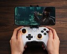 Клипса 8BitDo Mobile Clip для беспроводного контроллера 8BitDo Ultimate 2 работает с большими смартфонами. (Источник изображения: 8BitDo)