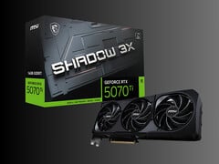 MSI RTX 5070 Ti 16G Shadow 3X (Источник изображения: MSI)