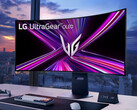 UltraGear OLED 45GX950A имеет кривизну 800R. (Источник изображения: LG)