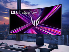 UltraGear OLED 45GX950A имеет кривизну 800R. (Источник изображения: LG)