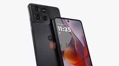 Moto G75 будет иметь плоский дисплей, плоскую рамку и плоскую заднюю панель. (Источник изображения: 91Mobiles)