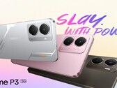 Модель Realme P3 5G выпускается в цветах Space Silver, Comet Grey и Nebula Pink (Источник изображения: Realme)