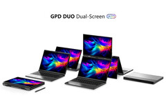 GPD Duo будет доступен с APU AMD Zen 4 или Zen 5. (Источник изображения: GPD)