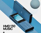 HMD 130 Music будет иметь огромный динамик на задней панели и кнопки управления мультимедиа. (Источник изображения: @smashx_60 на сайте X)