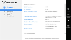 UEFI минифорума MS-A1