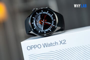 Часы Oppo Watch X2 также будут доступны в черном цвете. (Источник изображения: WHYLAB)