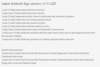 Журнал изменений для версии 1.11.220 приложения Mammotion для пользователей Android. (Источник изображения: Mammotion)